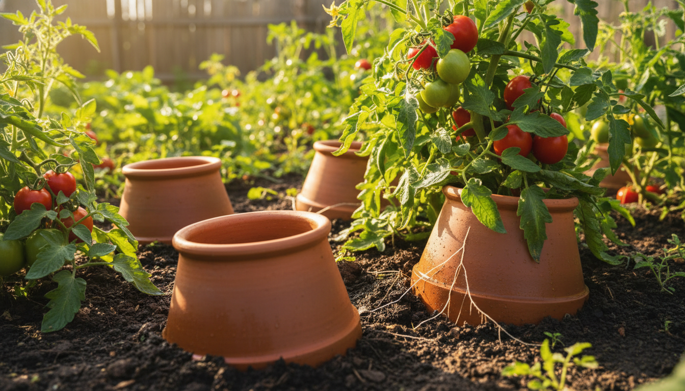 découvrez comment un ancien objet enterré au pied de vos plants de tomates peut les aider à survivre jusqu'à 3 semaines sans arrosage, en améliorant leur rétention d'eau et leur croissance.