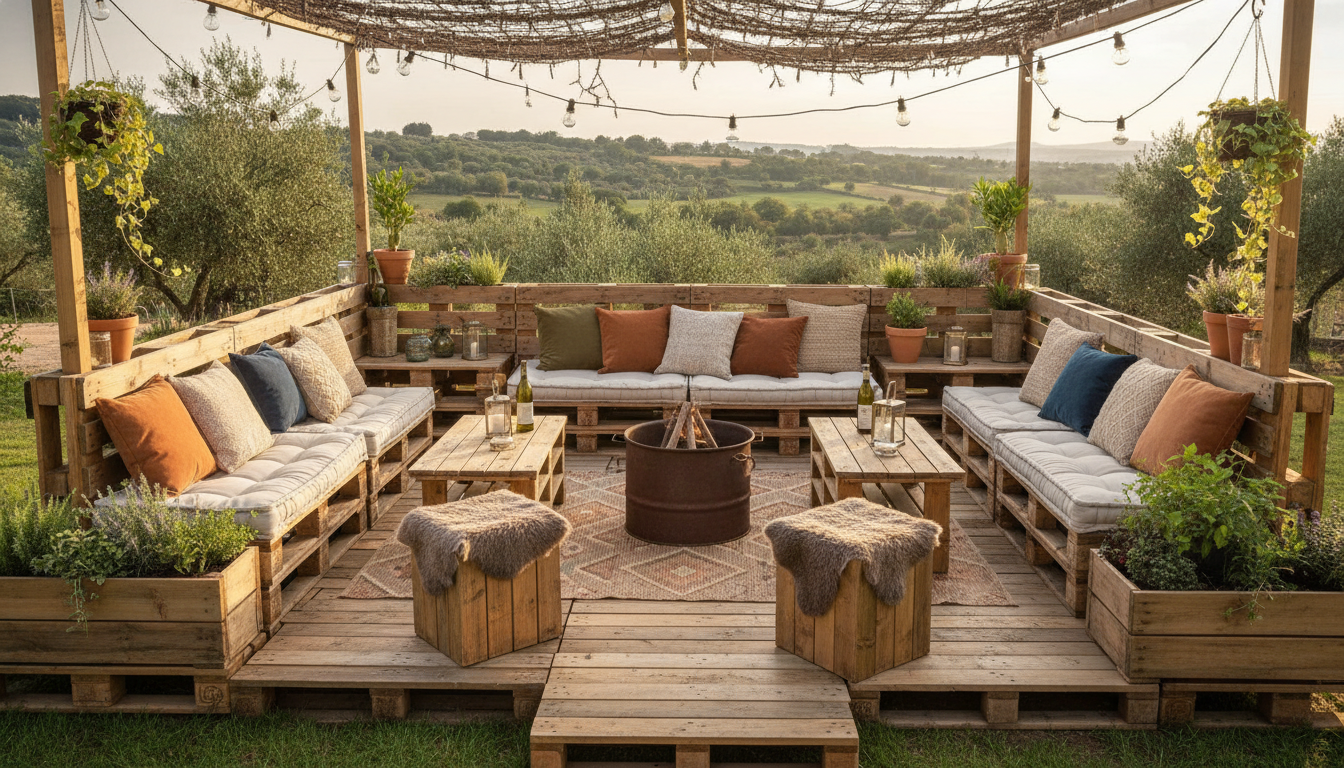découvrez comment construire une terrasse en palettes solide, entièrement démontable, sans utiliser de béton grâce à cette technique innovante facile à réaliser.