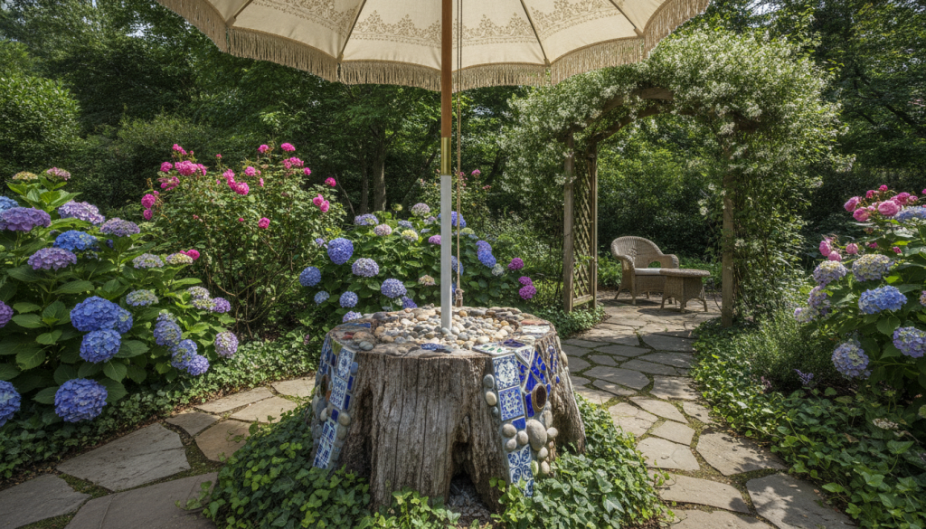 découvrez comment créer facilement un pied de parasol élégant et économique grâce à notre astuce diy simple et rapide. économisez tout en apportant une touche de style à votre extérieur.