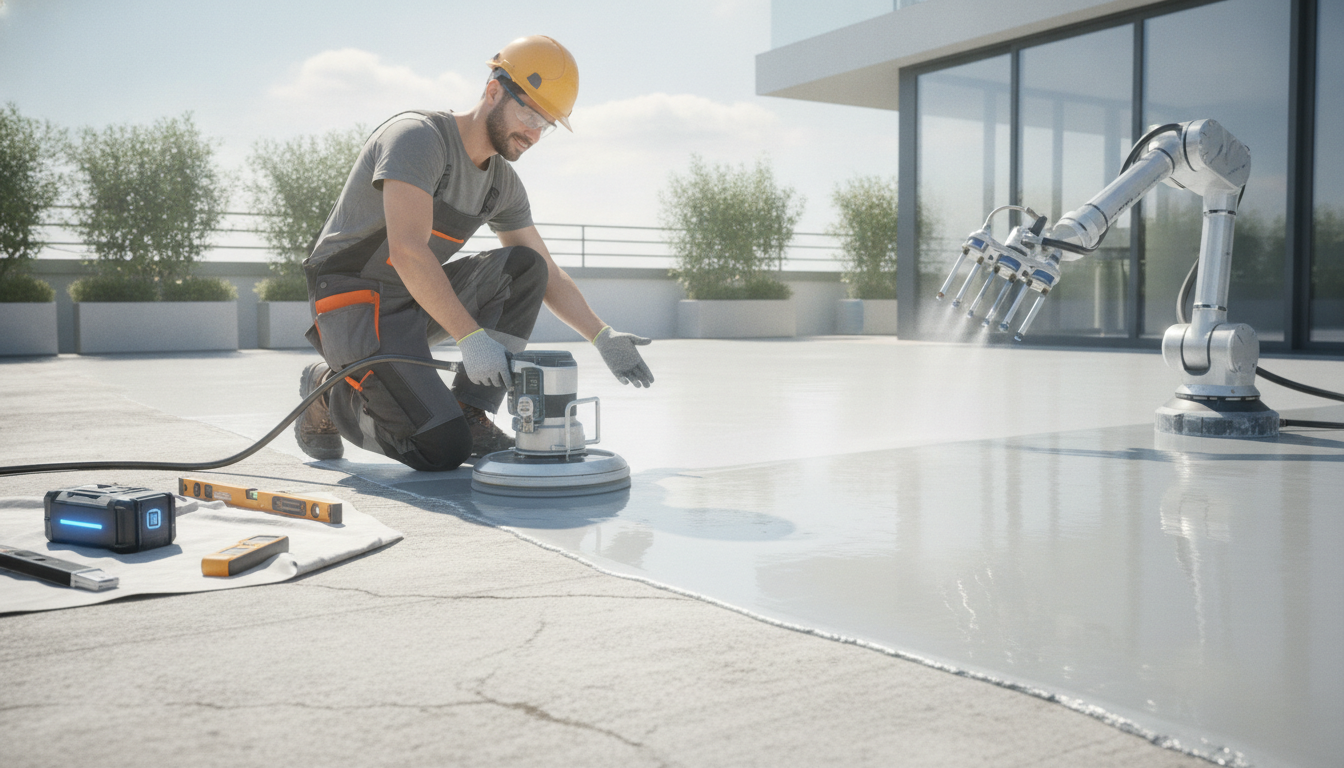 en 2026, les maçons remplacent le ciment par une technique innovante et invisible au toucher pour réparer les fissures des terrasses. découvrez cette méthode révolutionnaire qui garantit des réparations durables et esthétiques.