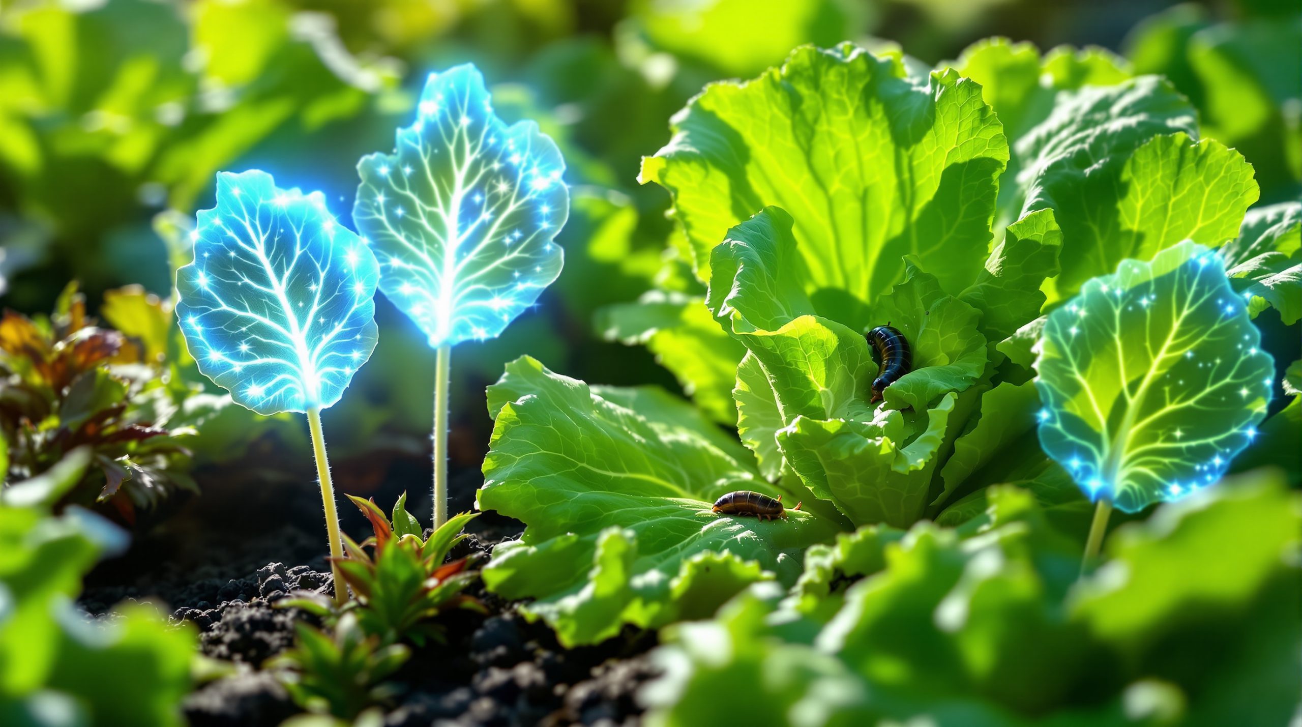 découvrez comment j'ai sauvé mes salades des limaces grâce à trois feuilles d'une plante magique, et la surprise étonnante qui a suivi !