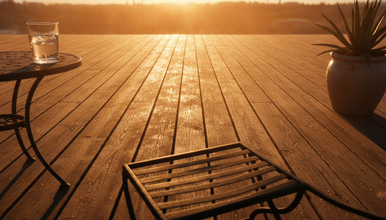 découvrez comment une terrasse en bois exposée au soleil peut devenir une plaque chauffante et apprenez les astuces pour protéger et entretenir votre sol efficacement.