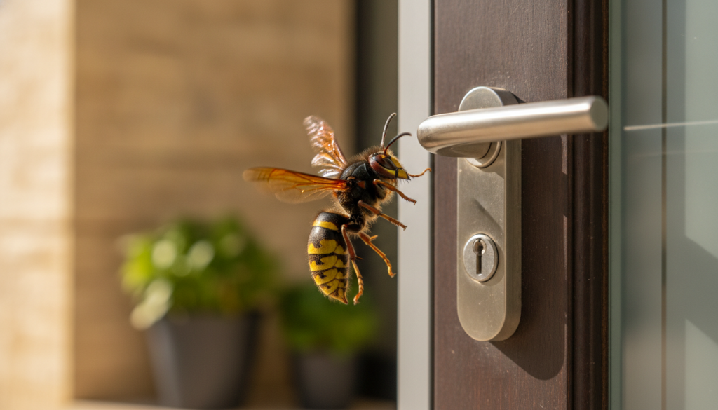 un frelon asiatique rôde près de votre porte depuis plusieurs jours ? découvrez ses intentions, les dangers qu'il représente et pourquoi il est important de rester vigilant face à cette menace invasive.