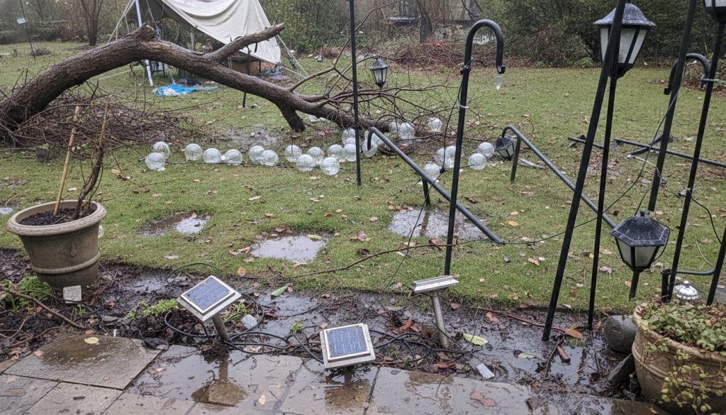 découvrez la vérité sur l'installation de spots de jardin après chaque orage, révélée par un électricien en examinant mon boîtier électrique. conseils et astuces pour sécuriser votre éclairage extérieur.