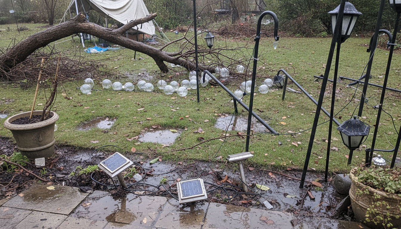 découvrez la vérité sur l'installation de spots de jardin après chaque orage, révélée par un électricien en examinant mon boîtier électrique. conseils et astuces pour sécuriser votre éclairage extérieur.