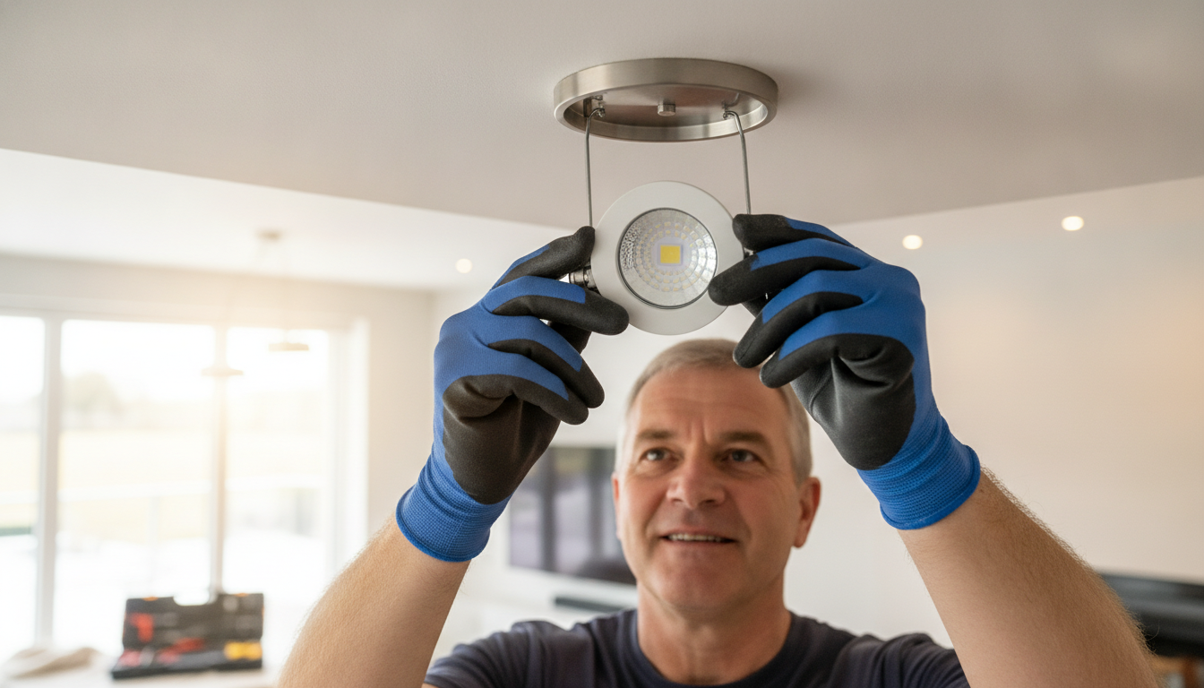 découvrez l'astuce unique d'un électricien pour retirer facilement une ampoule de spot encastré sans abîmer votre plafond. suivez notre guide pratique et sécurisé pour un remplacement sans dégâts !