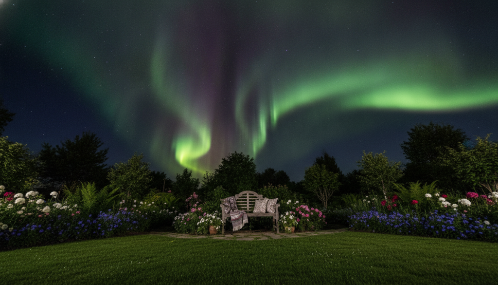cet été, vivez un moment magique en observant les aurores boréales depuis votre jardin. découvrez la date à ne pas manquer pour admirer ce spectacle naturel exceptionnel.