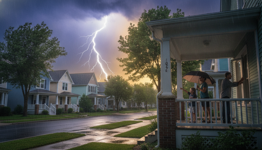 découvrez comment trois gestes simples lors d'un orage d'été et d'une foudre dans votre rue peuvent sauver des vies et éviter des dégâts importants.
