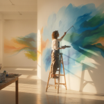 « Peindre au moment parfait » : un artiste révèle l’instant magique où les raccords s’effacent découvrez l'instant magique où un artiste capture la perfection en peinture, lorsque les raccords disparaissent et que l'œuvre prend vie.