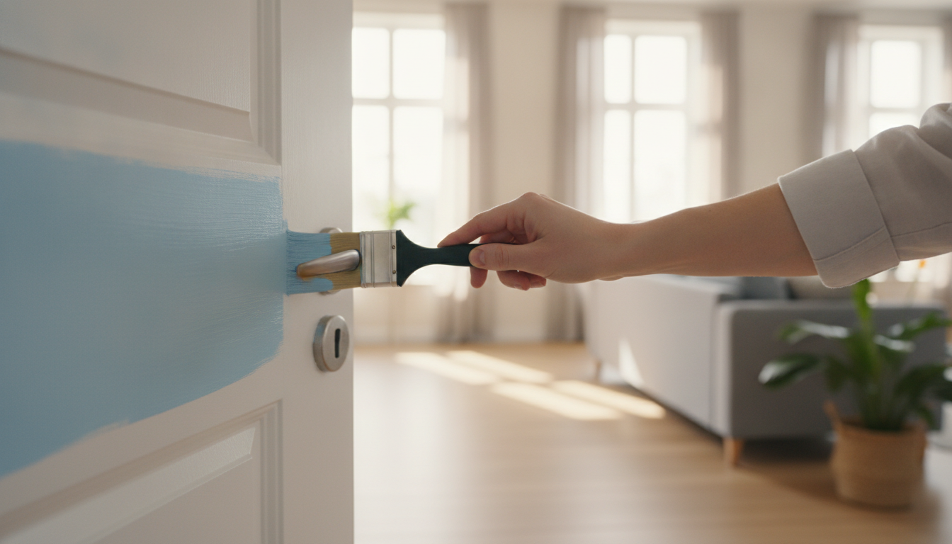 découvrez comment peindre vos portes intérieures sans les démonter grâce à une méthode simple et efficace qui élimine définitivement les coulures.
