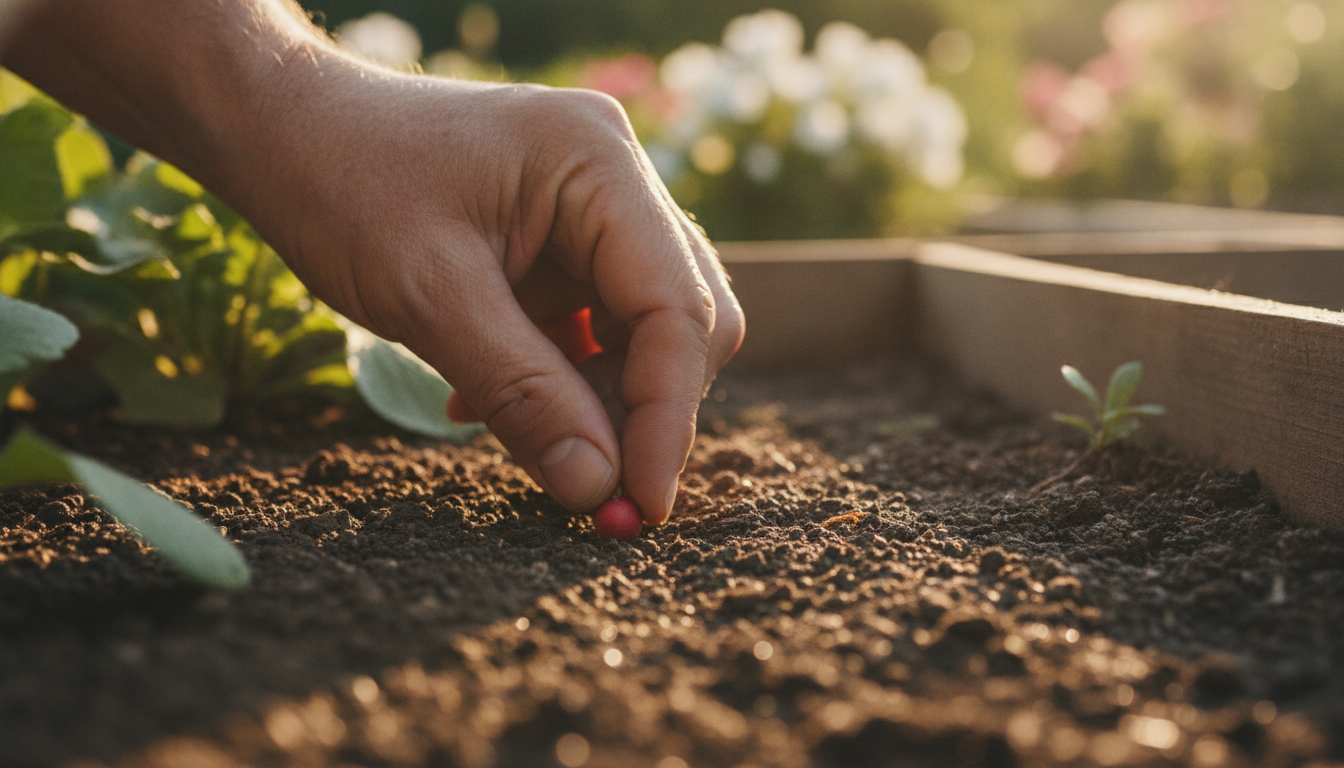 découvrez le rituel estival ancestral de planter une graine de radis dans la terre chauffée, une tradition transmise par nos aïeux pour un jardinage authentique et naturel.