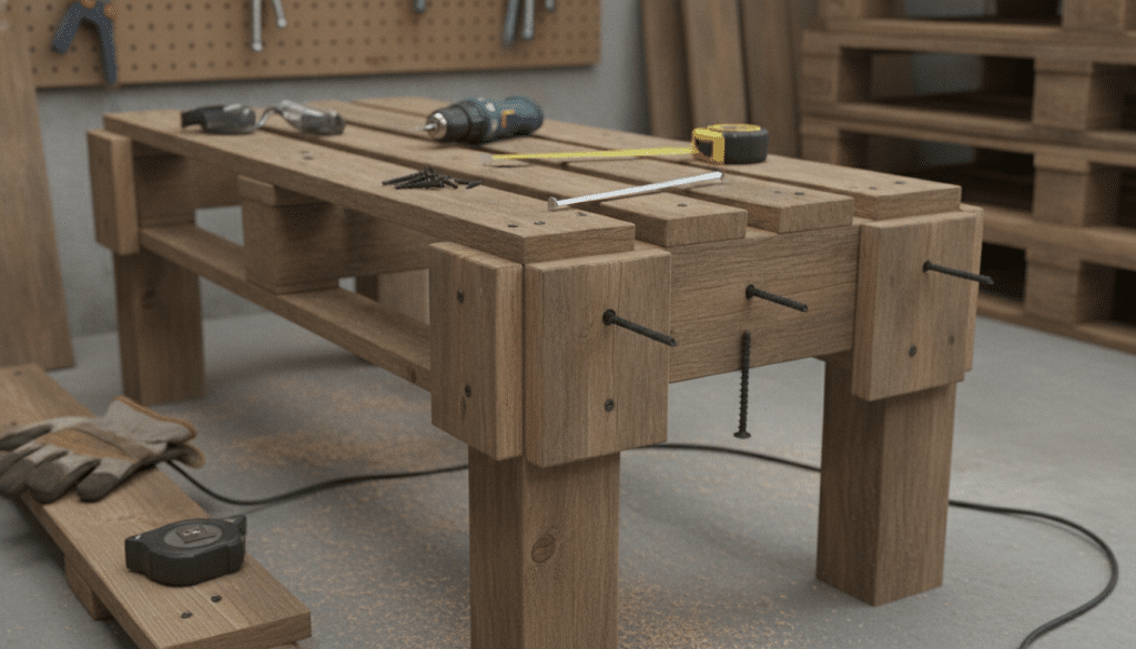 découvrez pourquoi votre voisin utilise une étape secrète avant de visser ses palettes pour créer un banc de jardin solide et durable. astuces et conseils pour réussir votre projet diy.