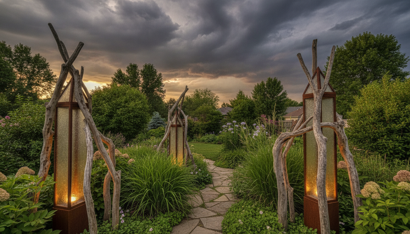 découvrez pourquoi votre voisin construit ces mystérieuses structures dans son jardin avant les orages d'été et la raison surprenante qui se cache derrière cette pratique.