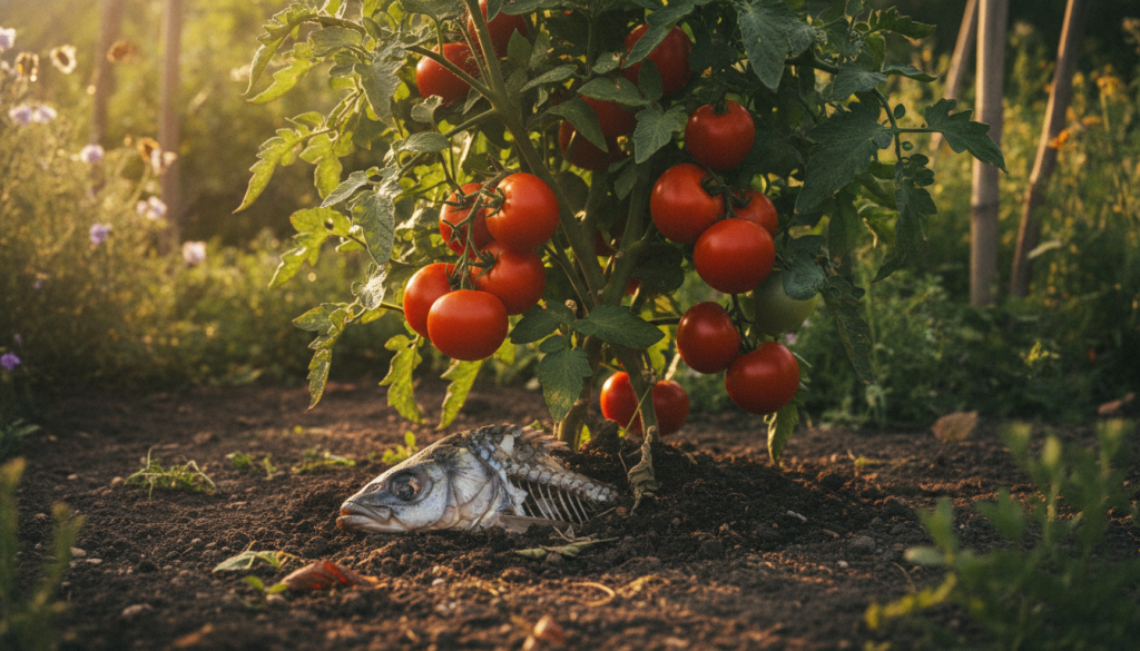 découvrez pourquoi les anciens jardiniers enterraient des têtes de poisson sous leurs plants de tomates et comment ce secret ancestral est utilisé aujourd'hui pour améliorer la croissance et la santé des plantes.