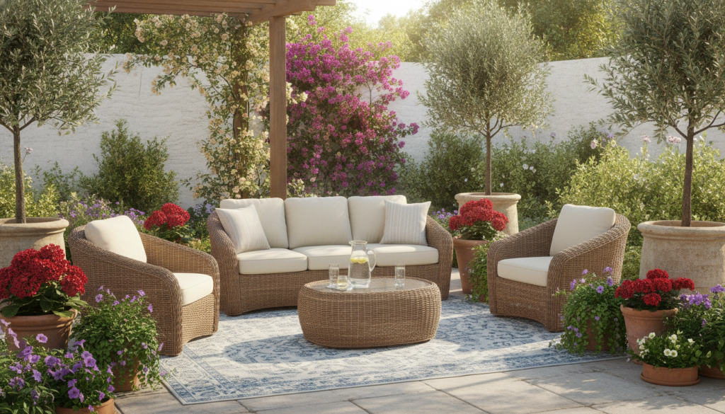 découvrez comment un salon de jardin en résine tressée à 800 € a caché une surprise inattendue après deux étés, révélée par un simple geste sous un coussin. une histoire surprenante à ne pas manquer !