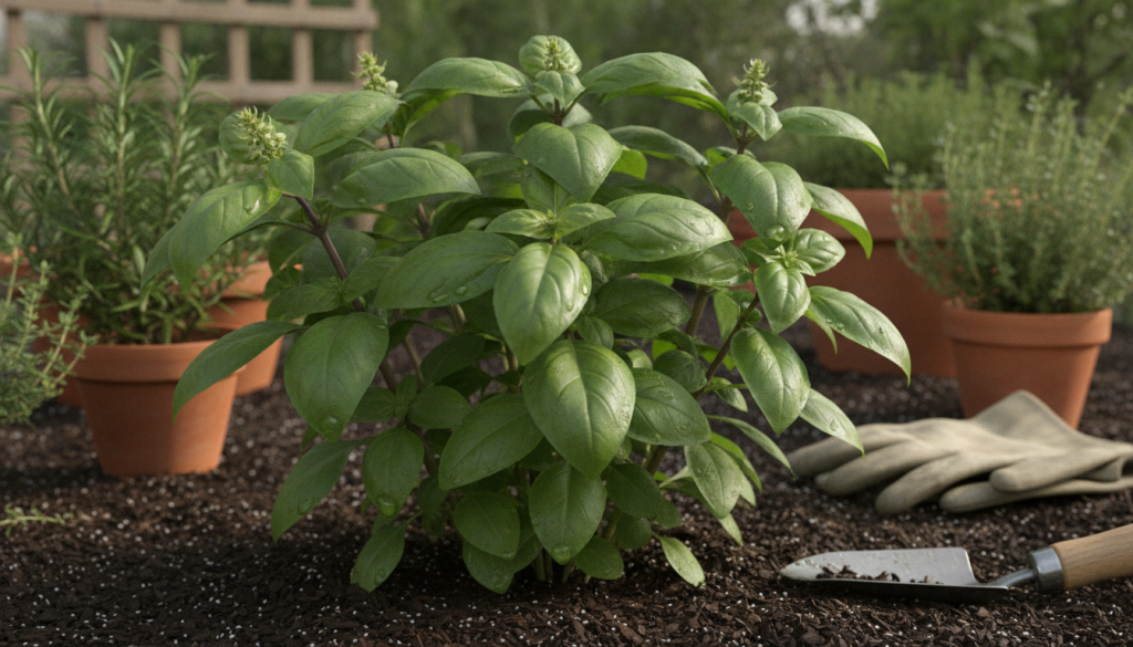 découvrez pourquoi la méthode courante d'arrosage du basilic est en réalité la plus dangereuse pour votre plante et apprenez la meilleure technique pour la garder en pleine santé.