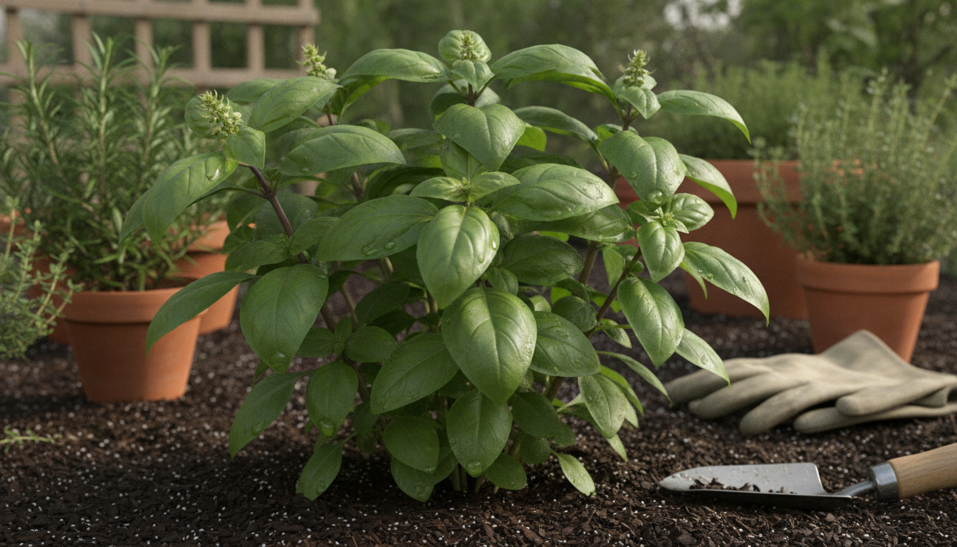découvrez pourquoi la méthode courante d'arrosage du basilic est en réalité la plus dangereuse pour votre plante et apprenez la meilleure technique pour la garder en pleine santé.