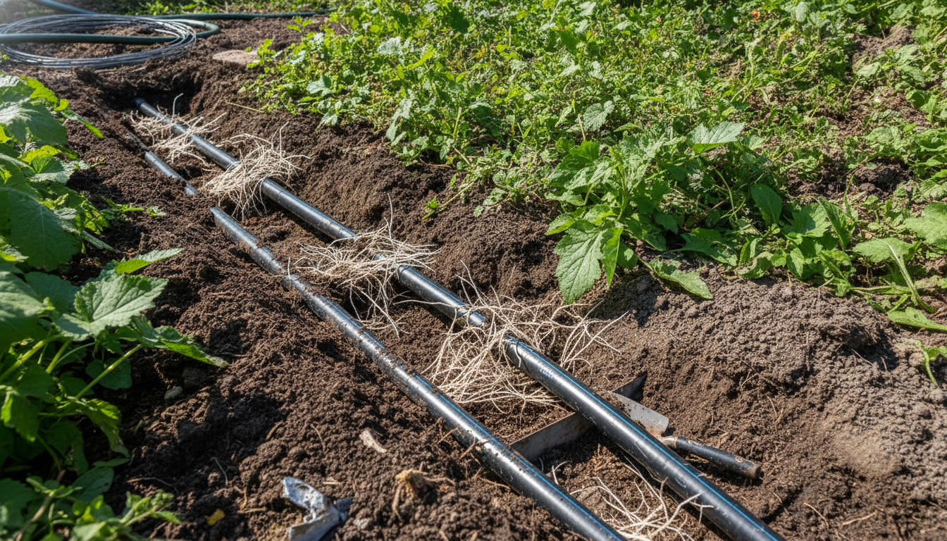 découvrez l'erreur fatale que 9 jardiniers sur 10 commettent lors de l'installation de tuyaux enterrés sans fuite et apprenez comment l'éviter pour un jardinage réussi.