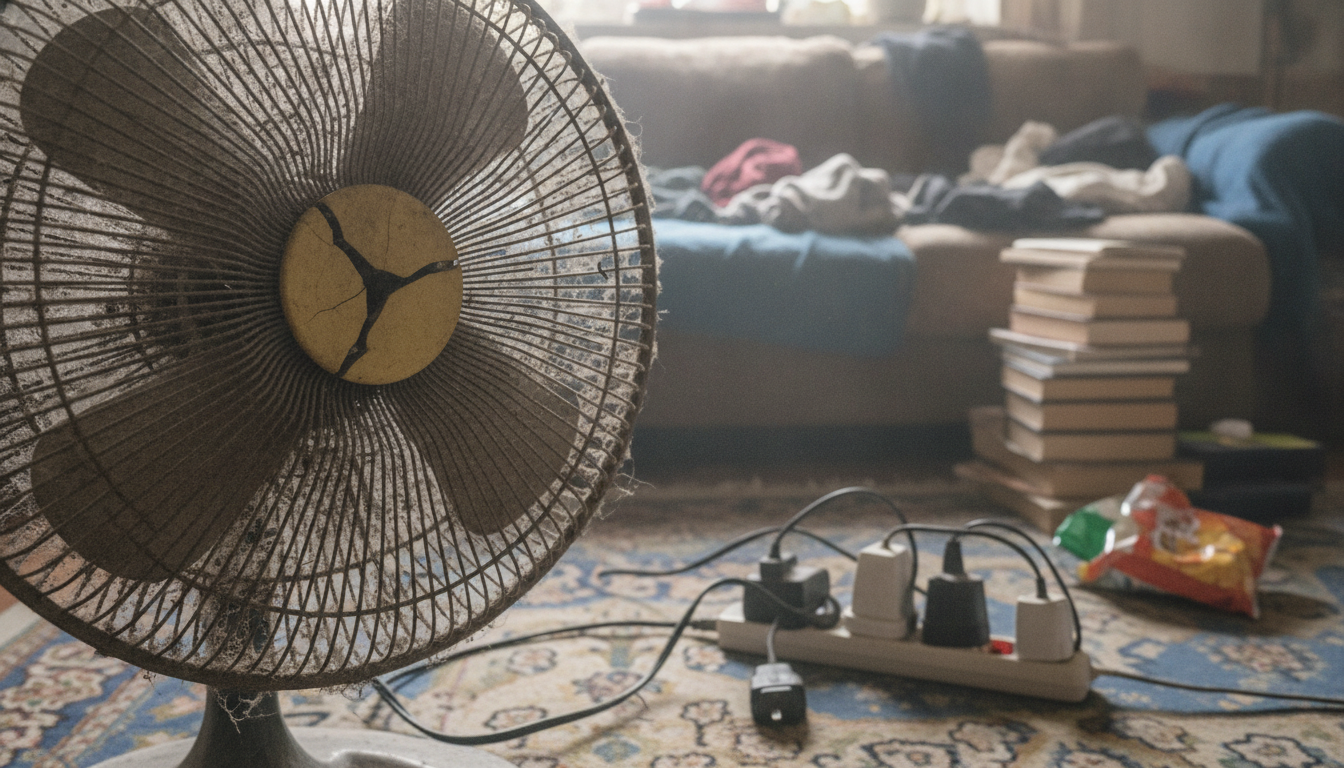 découvrez les 5 vérifications mécaniques essentielles pour réduire le bruit de votre ventilateur qui rugit comme un hélicoptère et retrouvez un fonctionnement silencieux instantanément.