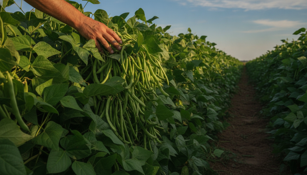 découvrez comment un geste étonnant permet aux haricots de produire une récolte supplémentaire en août, mettant fin à la pénurie saisonnière et assurant une abondance inattendue.