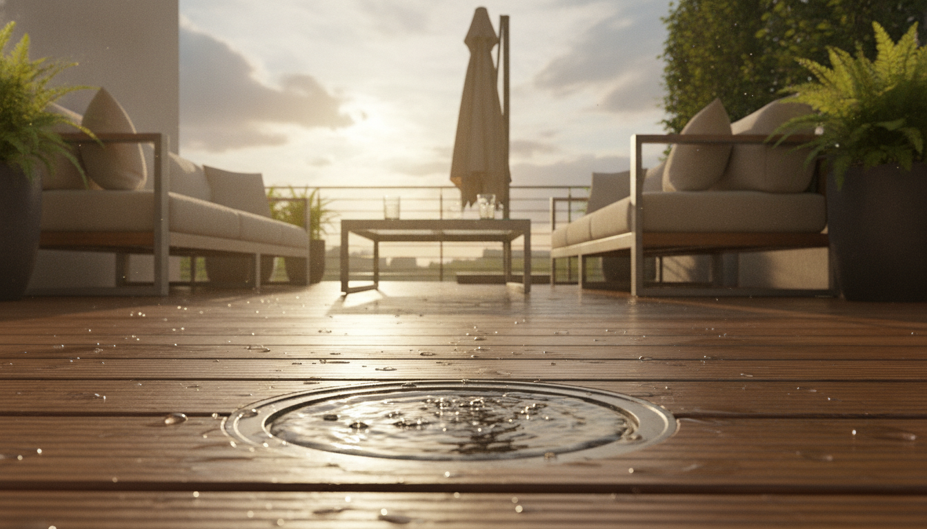 découvrez comment j'ai identifié la véritable cause du bouchon du siphon de ma terrasse après chaque orage d'été et comment j'ai résolu ce problème efficacement et à petit prix.