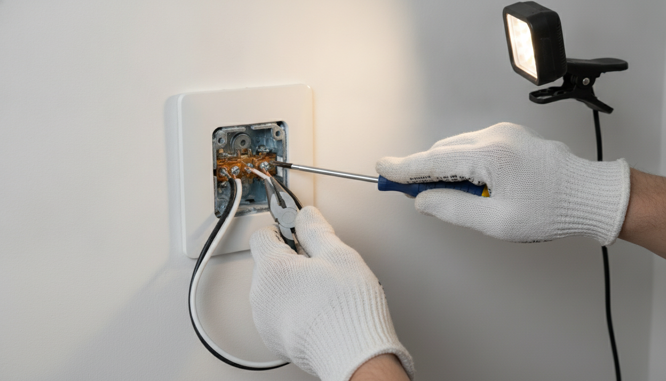 découvrez l'astuce des électriciens pour réparer une prise électrique qui bouge sans endommager le plâtre, facile et efficace à réaliser soi-même.