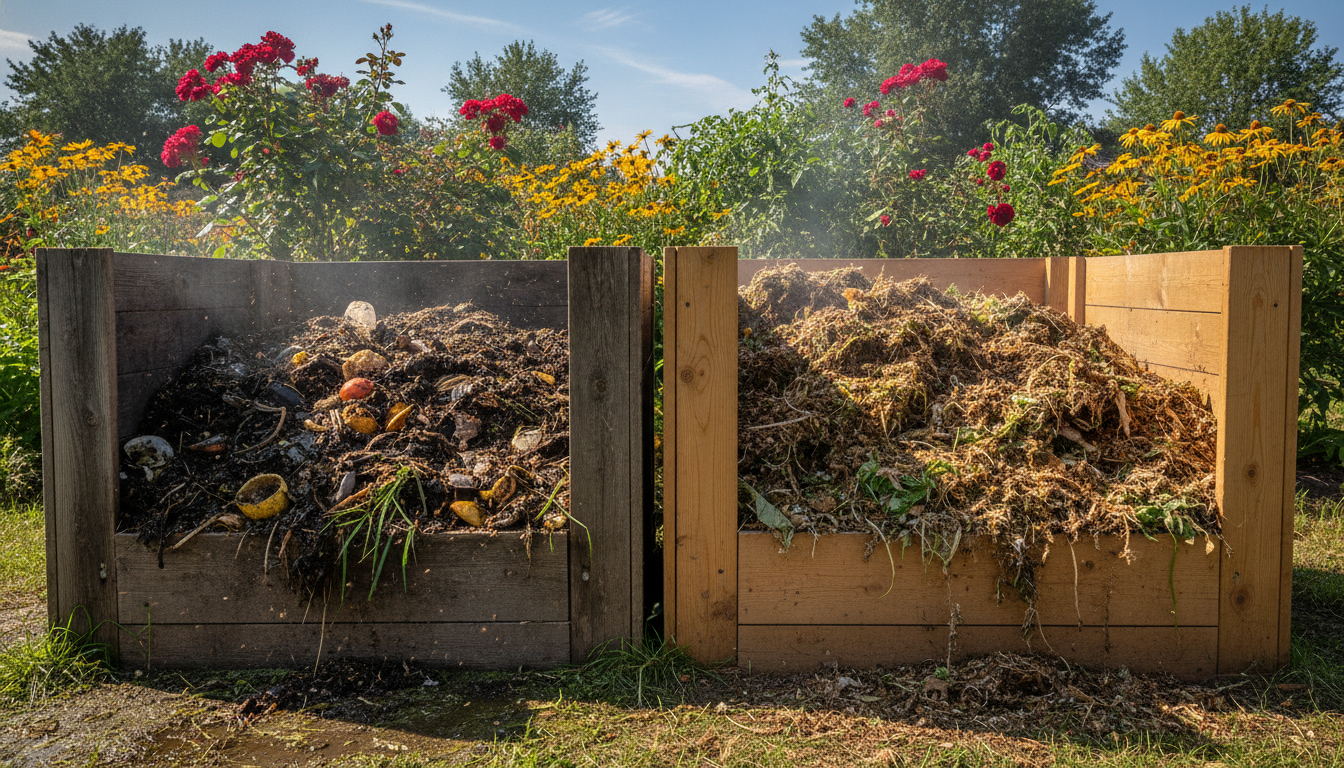 découvrez les raisons pour lesquelles votre bac à compost dégage une odeur d'égout en août, contrairement à celui de votre voisin, et apprenez comment garder un compost frais toute la saison.