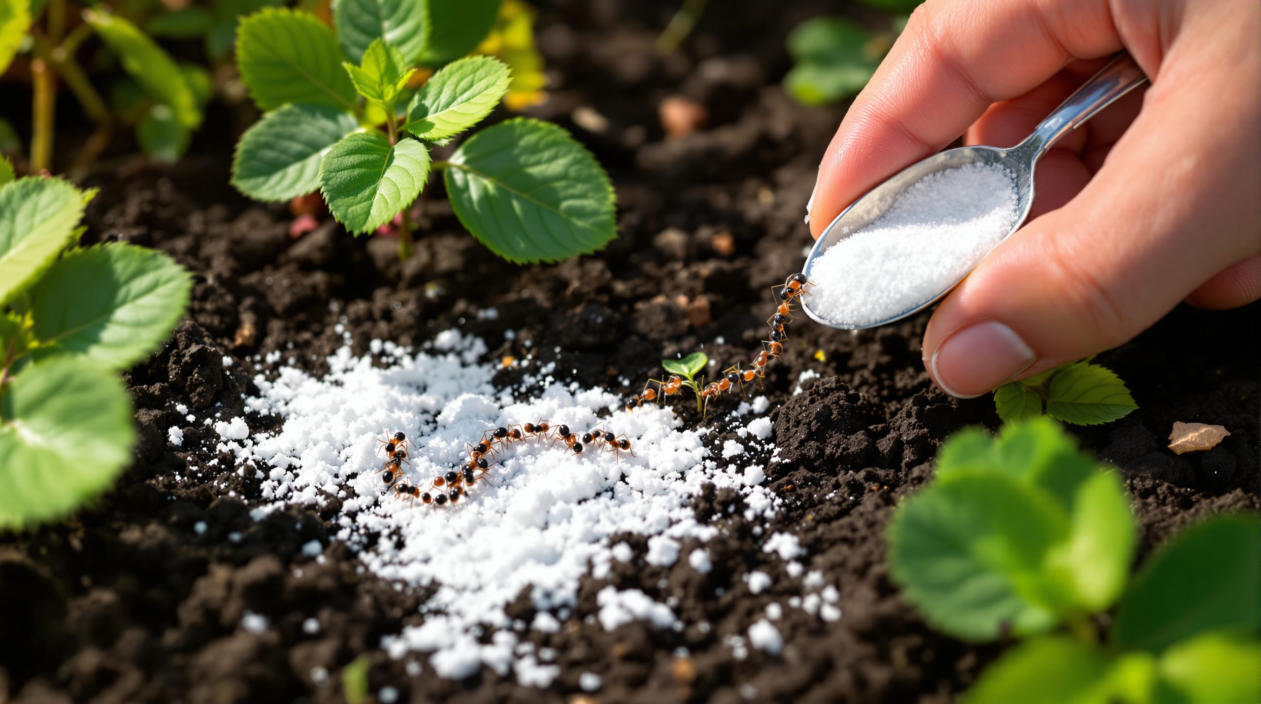le bicarbonate sur une fourmilière peut perturber l’équilibre du sol. découvrez ses effets et les solutions plus respectueuses pour éloigner les fourmis.